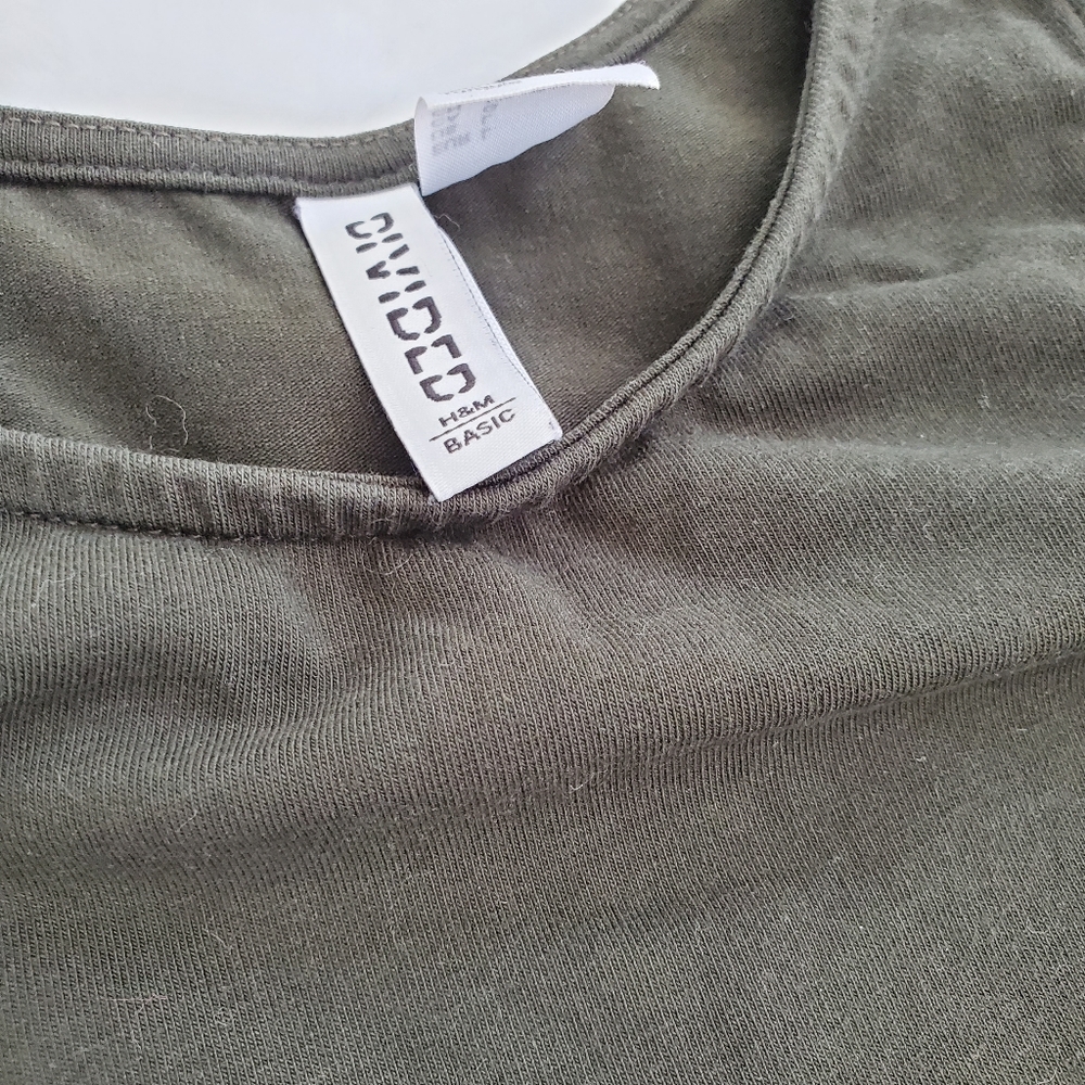 H&M Divided Basic Green dress L - Picture 2 of 11